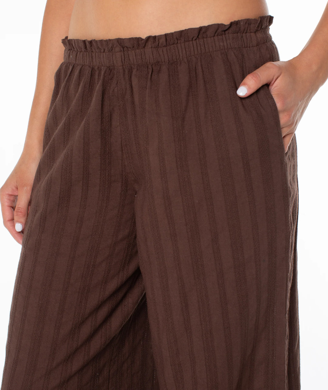 Roxy Women's Offshore Pant - Chestnut Solid - Sun Diego Boardshop