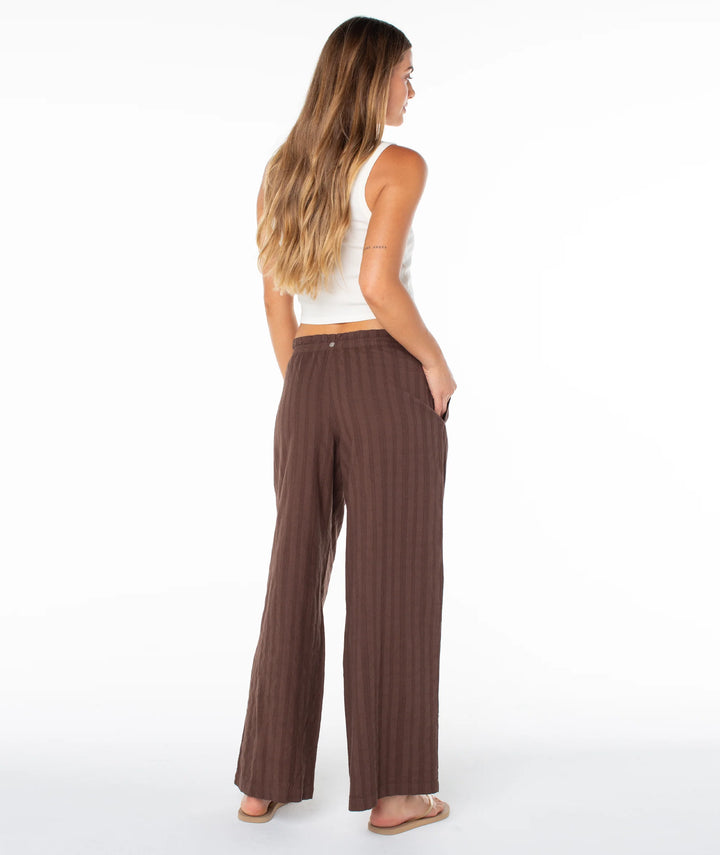 Roxy Women's Offshore Pant - Chestnut Solid - Sun Diego Boardshop