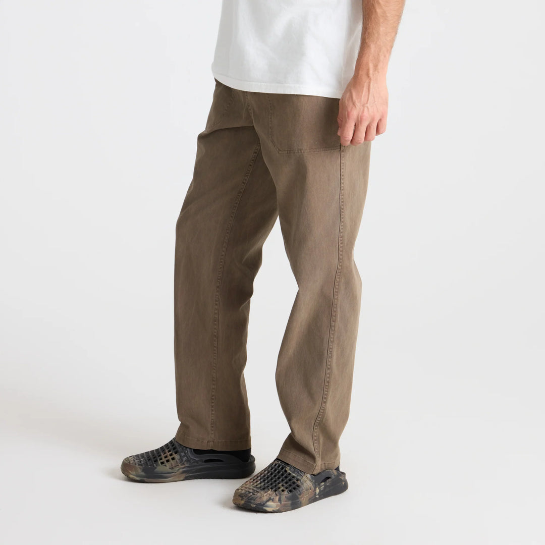 Roark Men's Made To Fade Pants - Washed Brown - Sun Diego Boardshop
