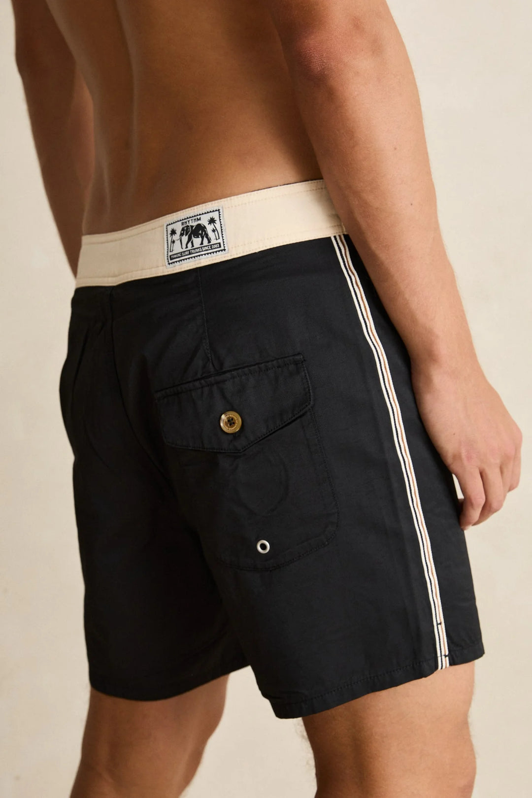 Rhythm Men's Heritage Trunk - Black