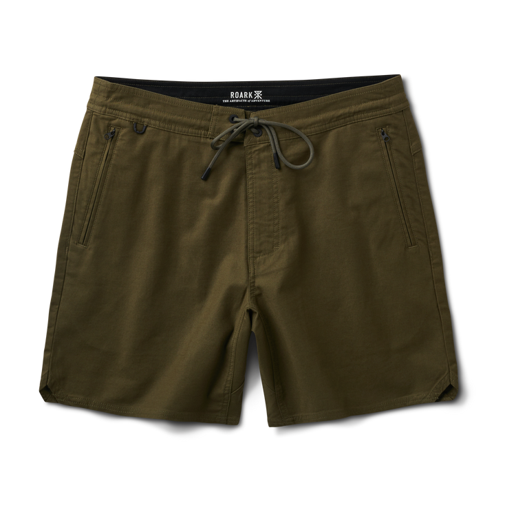 ROARK Layover Traveler Shorts 17" - MILITARY - Sun Diego Boardshop