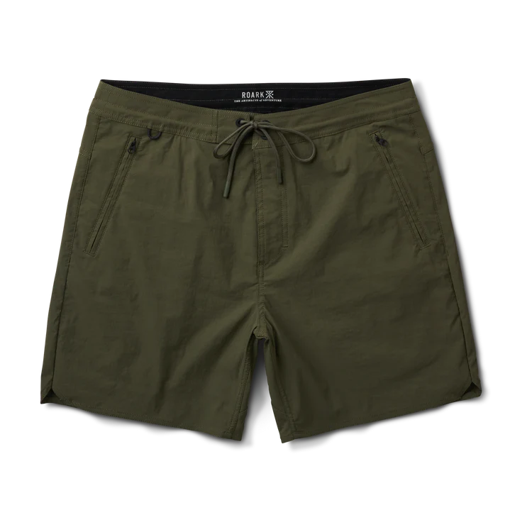 ROARK Layover Trail Shorts 17" - MILITARY - Sun Diego Boardshop