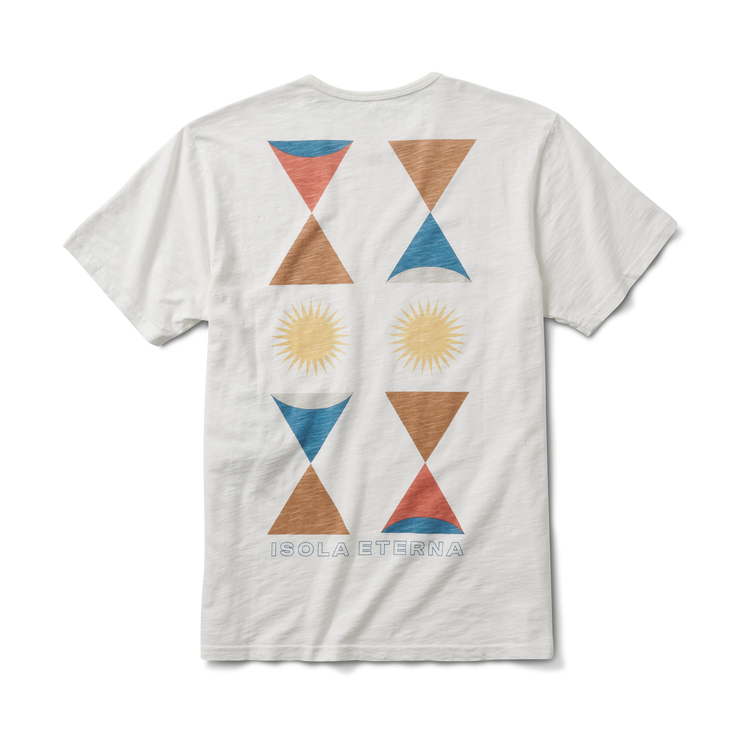 ROARK Isola Eterna Organic Premium Tee - OFF WHITE - Sun Diego Boardshop