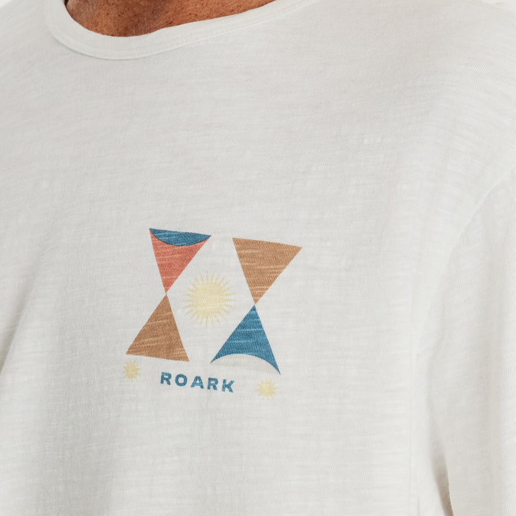 ROARK Isola Eterna Organic Premium Tee - OFF WHITE - Sun Diego Boardshop