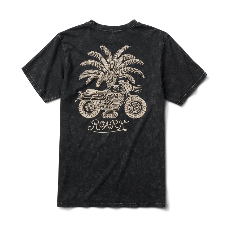 ROARK Moto Premium Tee - BLACK - Sun Diego Boardshop