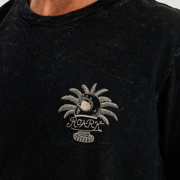 ROARK Moto Premium Tee - BLACK - Sun Diego Boardshop