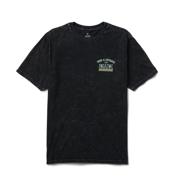 ROARK Seek & Explore Premium Tee - BLACK - Sun Diego Boardshop