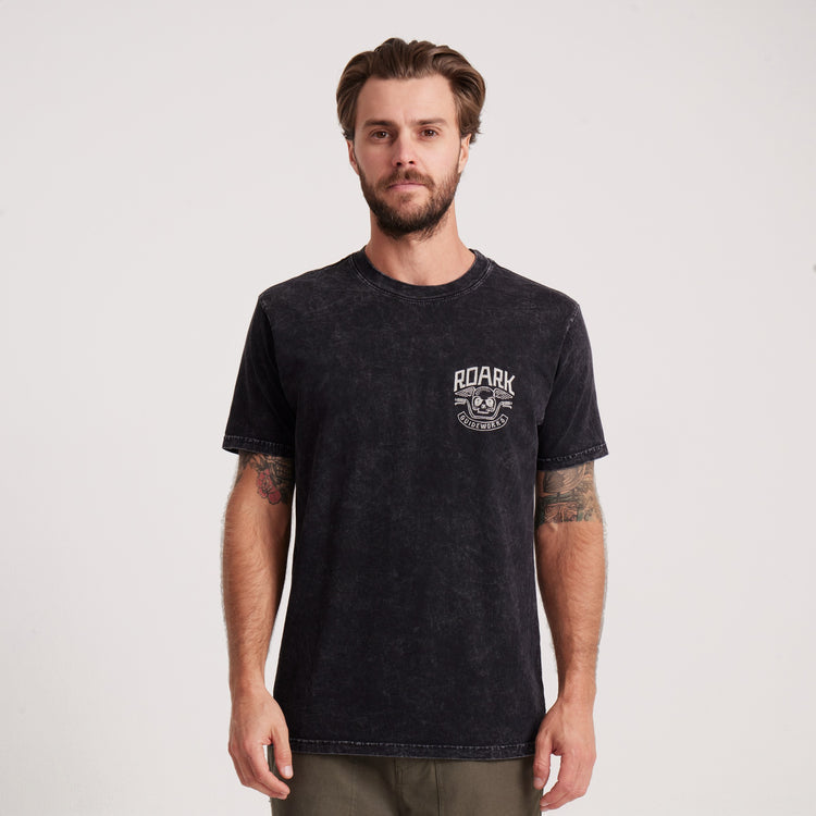 Roark Guideworks Premium Tee - Black - Sun Diego Boardshop