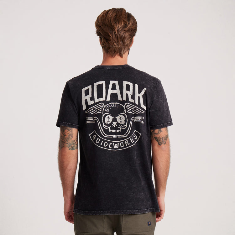 Roark Guideworks Premium Tee - Black - Sun Diego Boardshop
