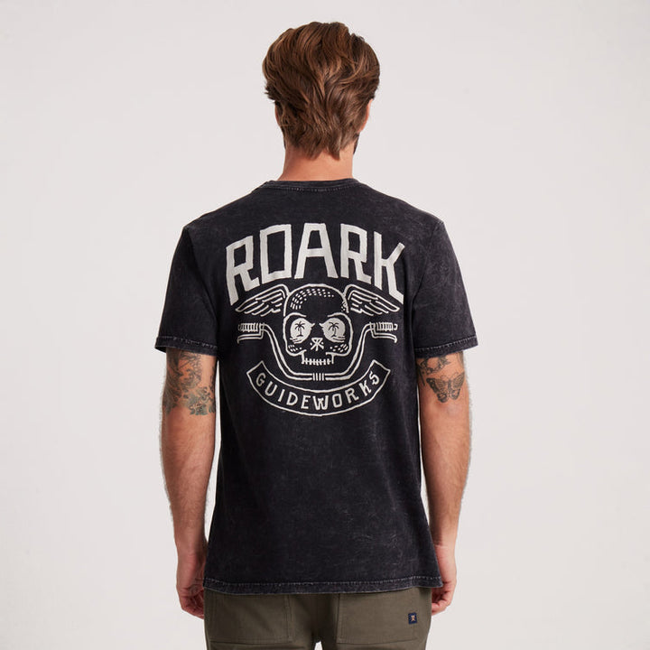 Roark Guideworks Premium Tee - Black - Sun Diego Boardshop