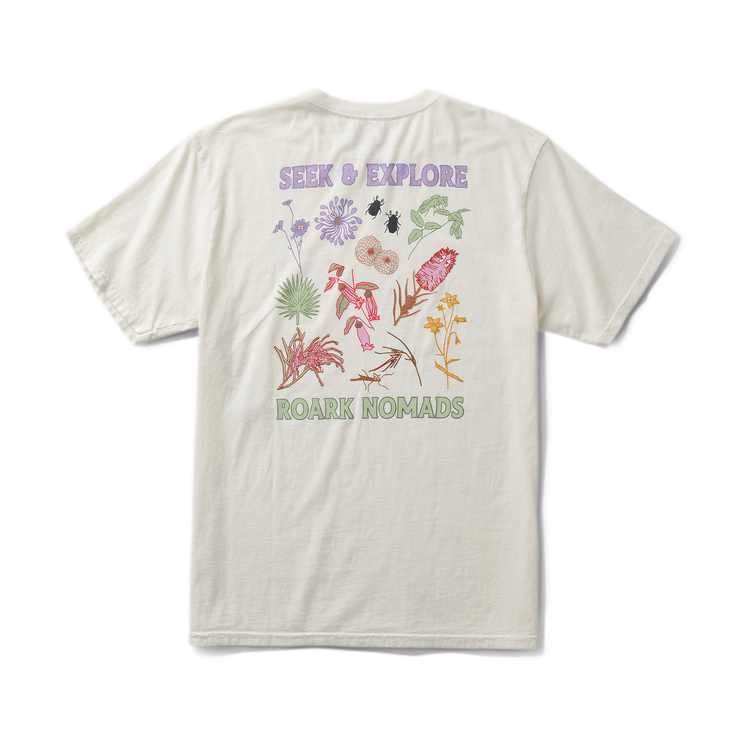 Roark Seek & Explore Premium Tee - Off White Wwh - Sun Diego Boardshop