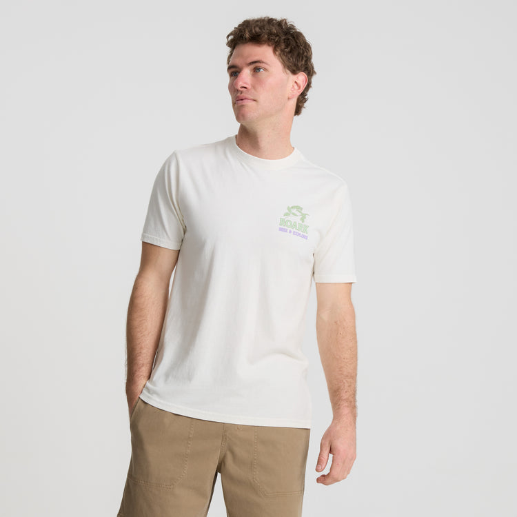 Roark Seek & Explore Premium Tee - Off White Wwh - Sun Diego Boardshop