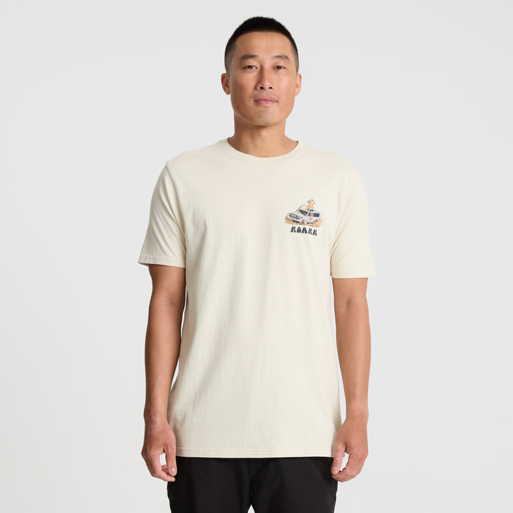 Roark Road Trip Club Premium Tee - Ivory - Sun Diego Boardshop