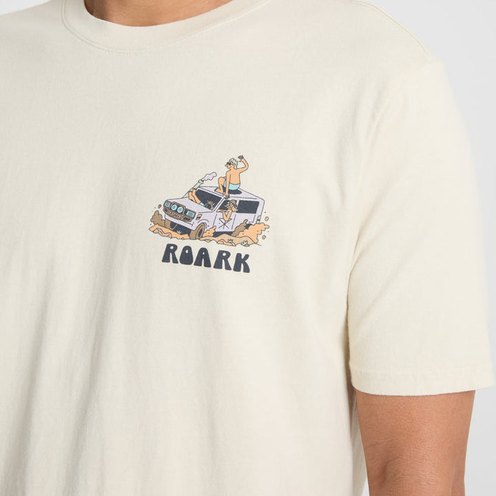 Roark Road Trip Club Premium Tee - Ivory - Sun Diego Boardshop