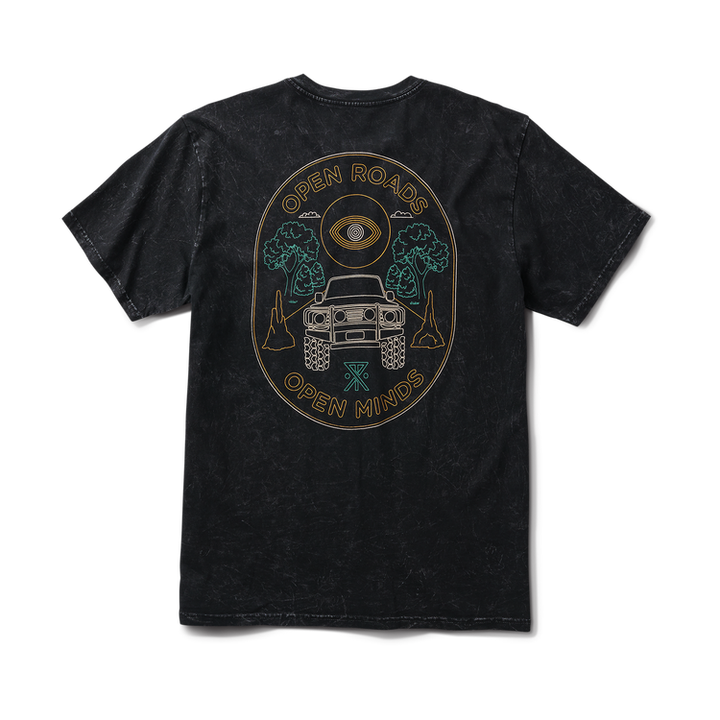 Roark Open Road Premium Tee - Black - Sun Diego Boardshop