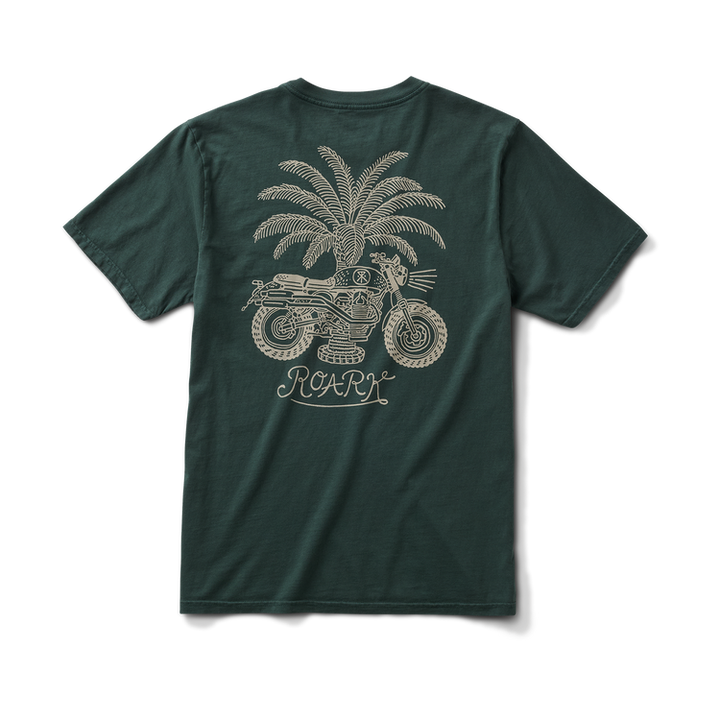 Roark Moto Premium Tee - Dark Forest