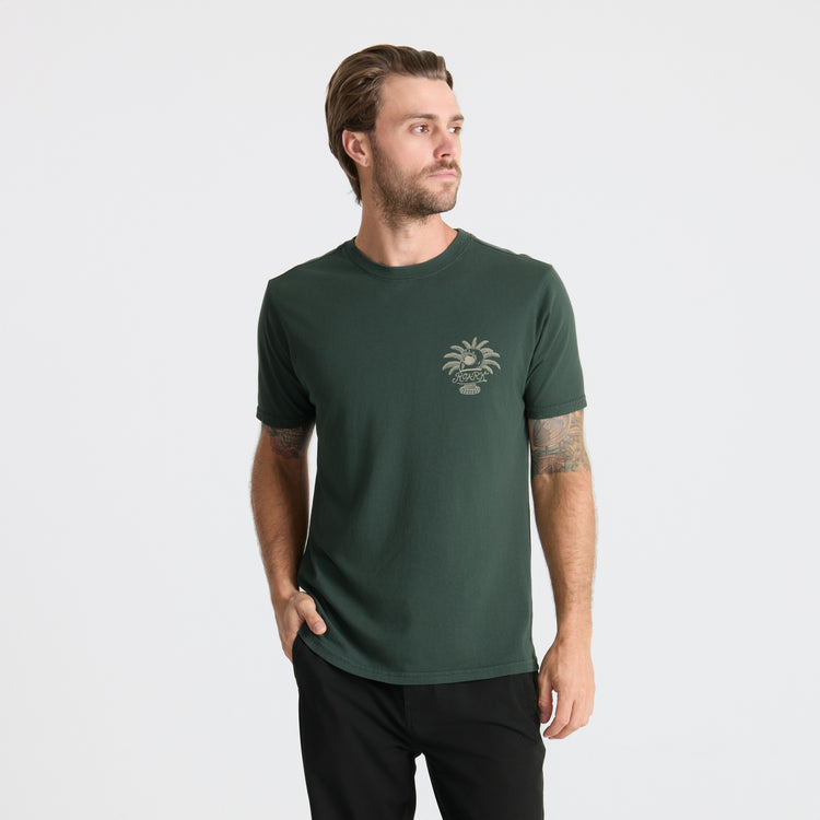 Roark Moto Premium Tee - Dark Forest - Sun Diego Boardshop