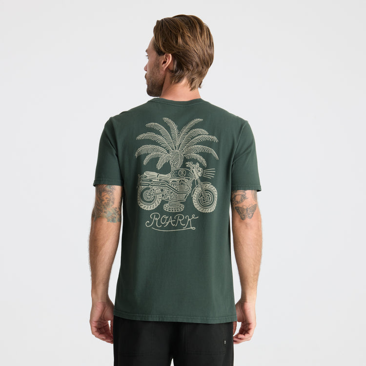 Roark Moto Premium Tee - Dark Forest