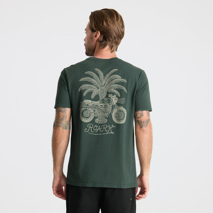 Roark Moto Premium Tee - Dark Forest