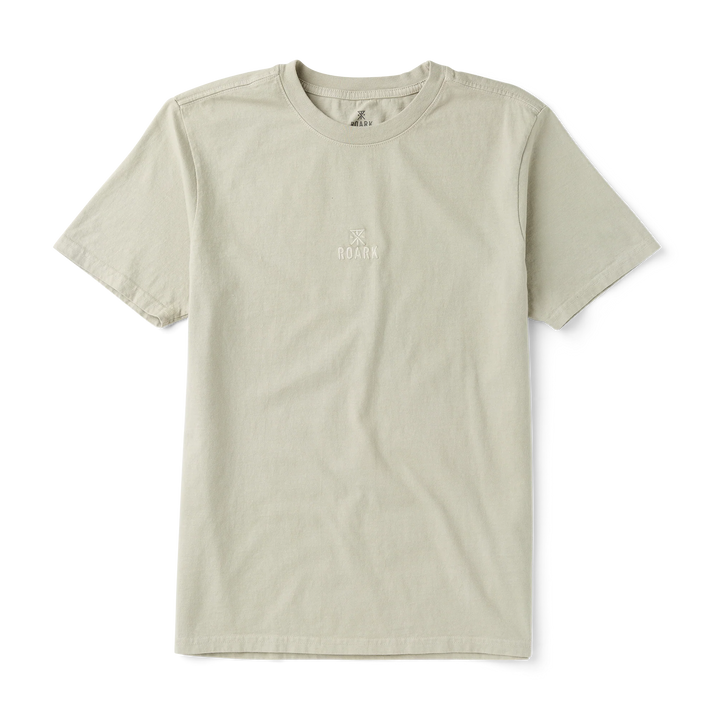 Roark Men's Safecamp Embroidery Premium Tee - Fossil - Sun Diego Boardshop