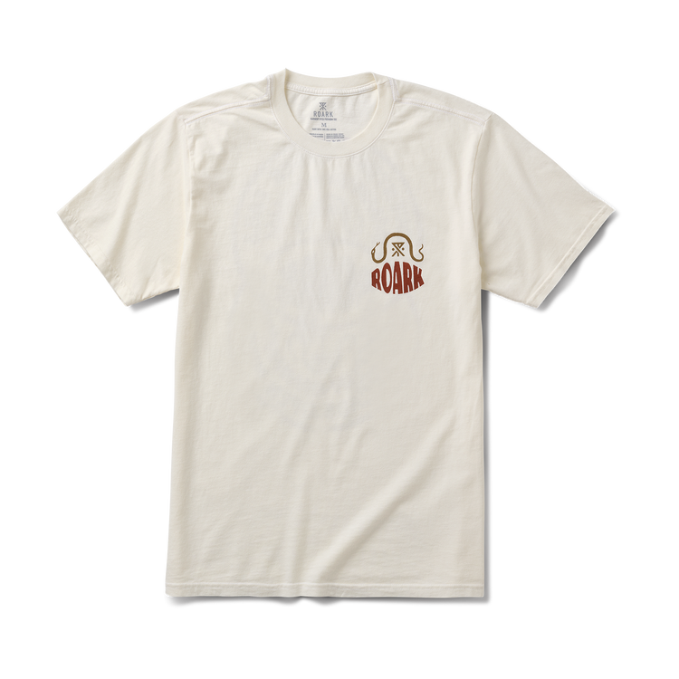 Roark Palm Snake Premium Tee - Off White - Sun Diego Boardshop