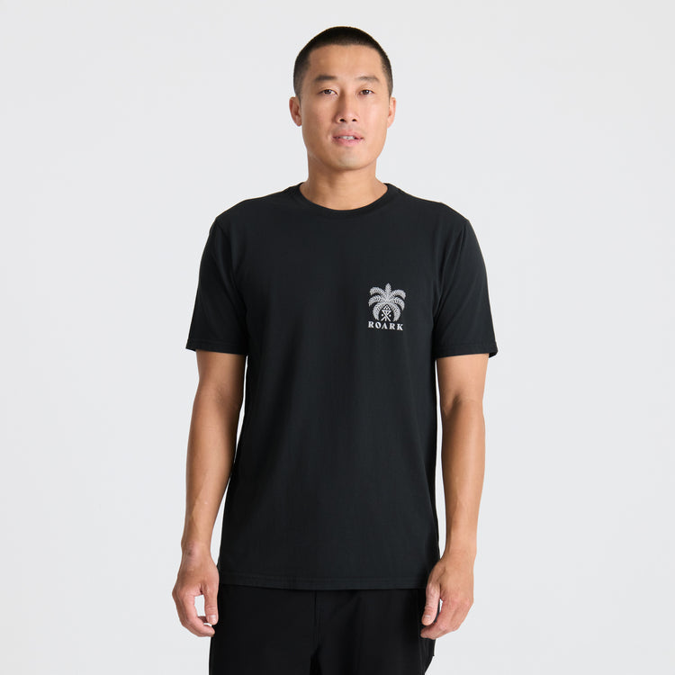 Roark Palma Chilena Premium Tee - Black - Sun Diego Boardshop