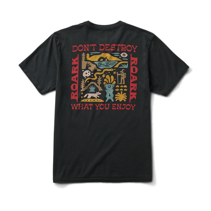 Roark Enjoy Premium Tee - Black
