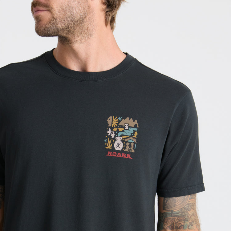 Roark Enjoy Premium Tee - Black