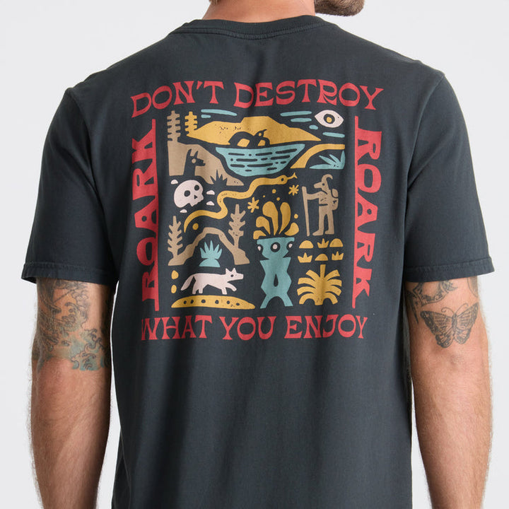 Roark Enjoy Premium Tee - Black