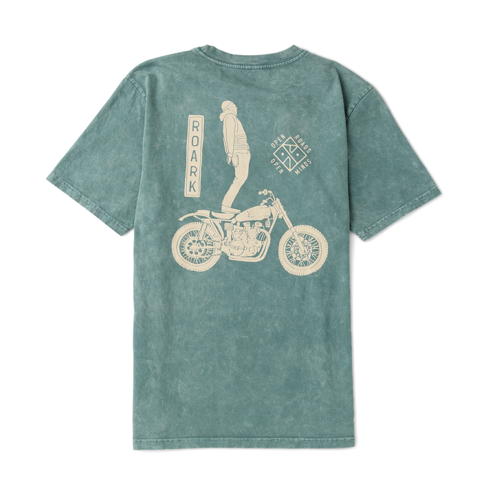 Roark Men's Ghostrider Premium Tee - Slate Green - Sun Diego Boardshop