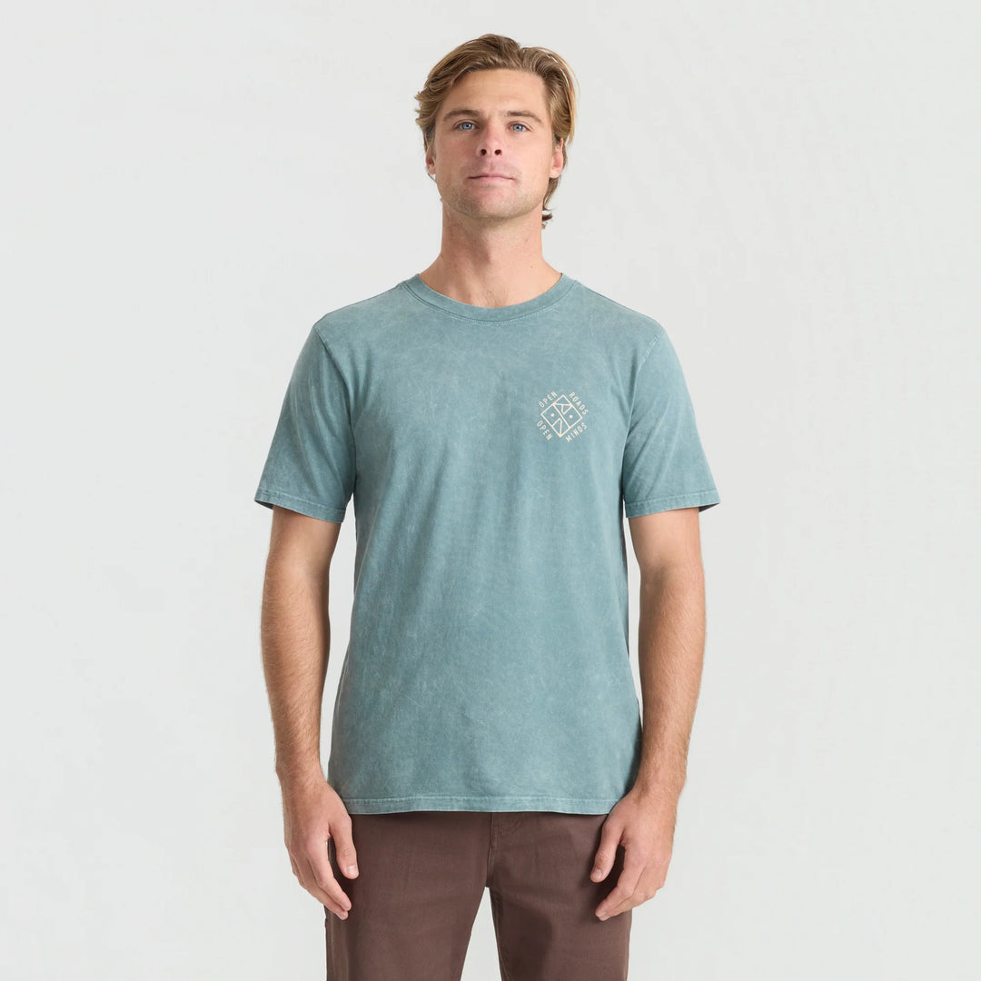 Roark Men's Ghostrider Premium Tee - Slate Green - Sun Diego Boardshop
