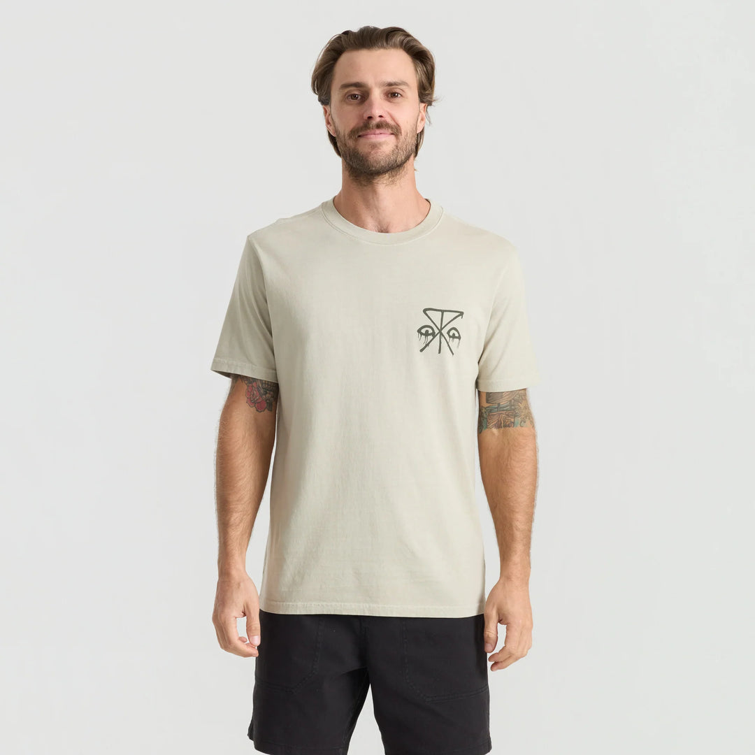 Roark Men's Safecamp Premium Tee - Fossil - Sun Diego Boardshop