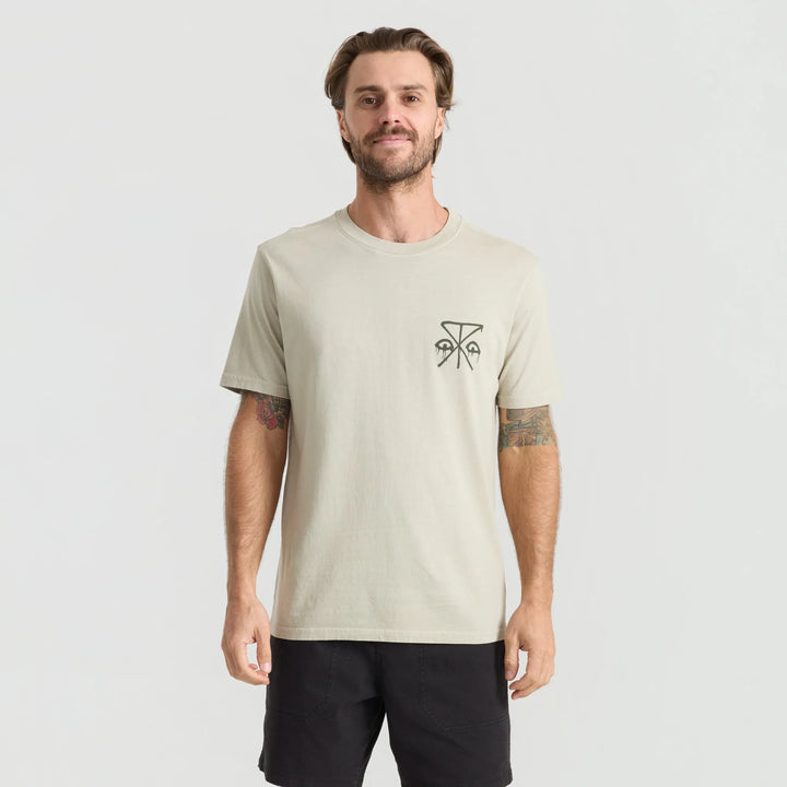 Roark Men's Safecamp Premium Tee - Fossil - Sun Diego Boardshop