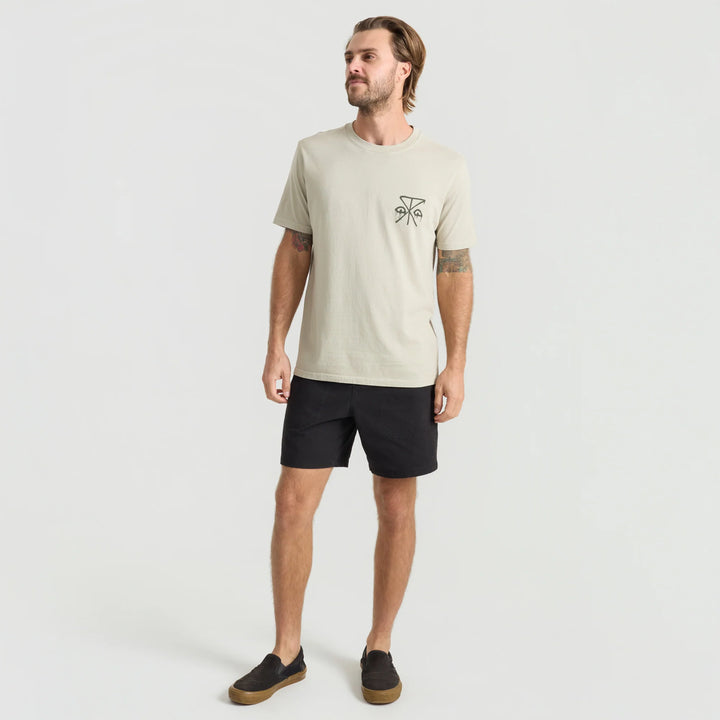 Roark Men's Safecamp Premium Tee - Fossil - Sun Diego Boardshop