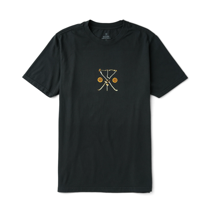 Roark Men's Yin Yang Forage Premium Tee - Washed Black - Sun Diego Boardshop