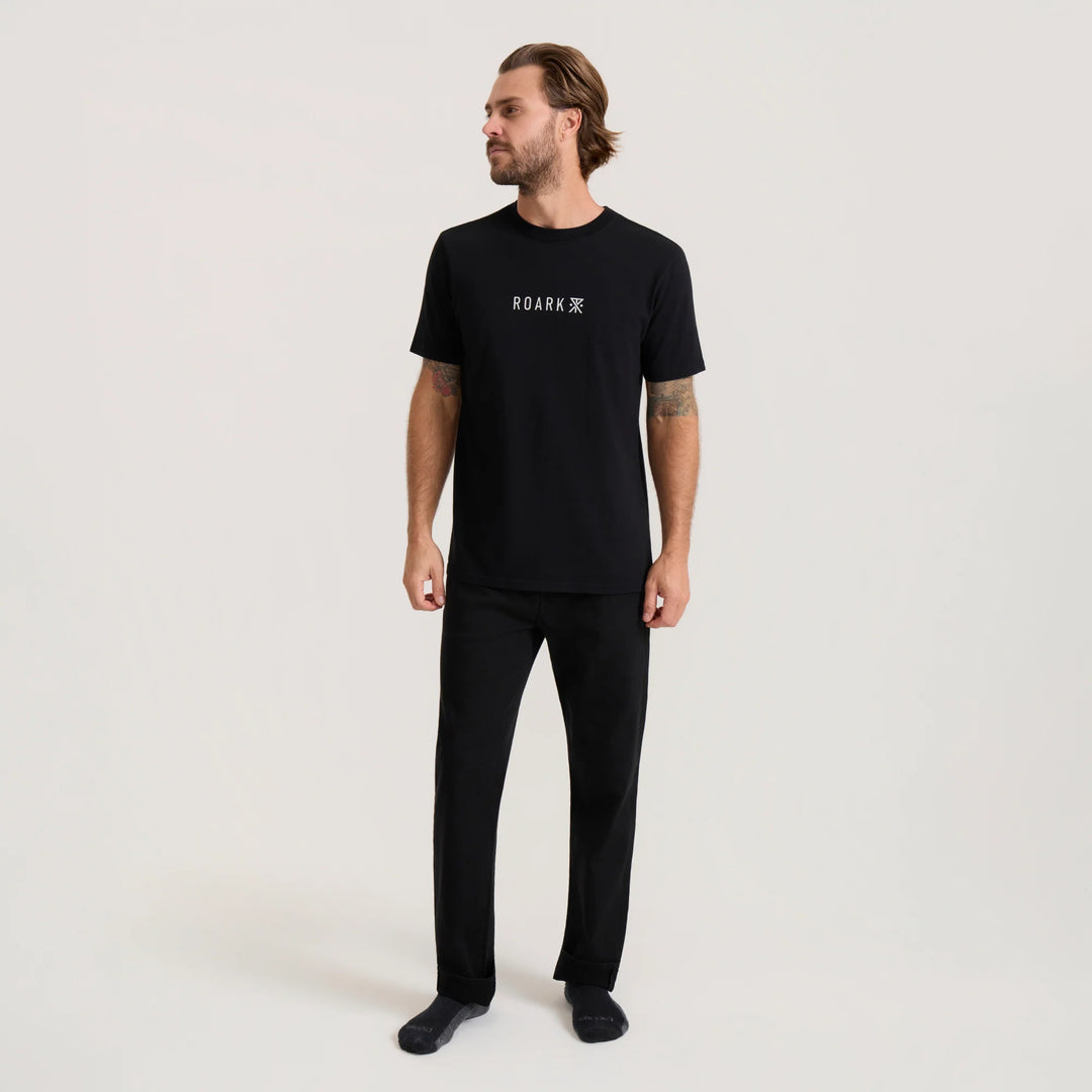 Roark Men's Core Premium Tee - Black - Sun Diego Boardshop