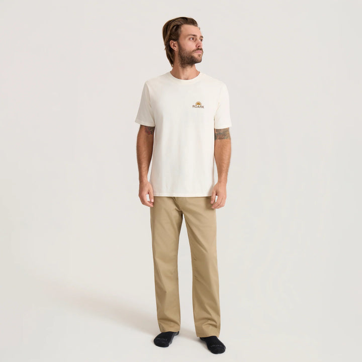 Roark Men's Tri Camp Premium Tee - Off White - Sun Diego Boardshop