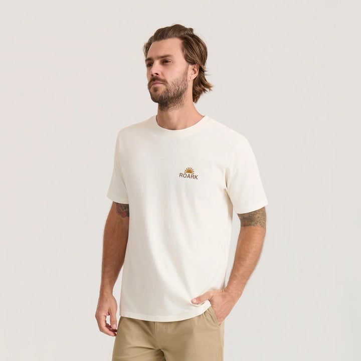 Roark Men's Tri Camp Premium Tee - Off White - Sun Diego Boardshop
