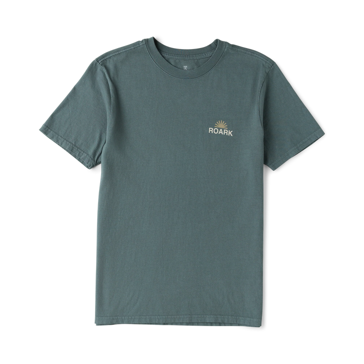 Roark Men's Tri Camp Premium Tee - Slate Green - Sun Diego Boardshop