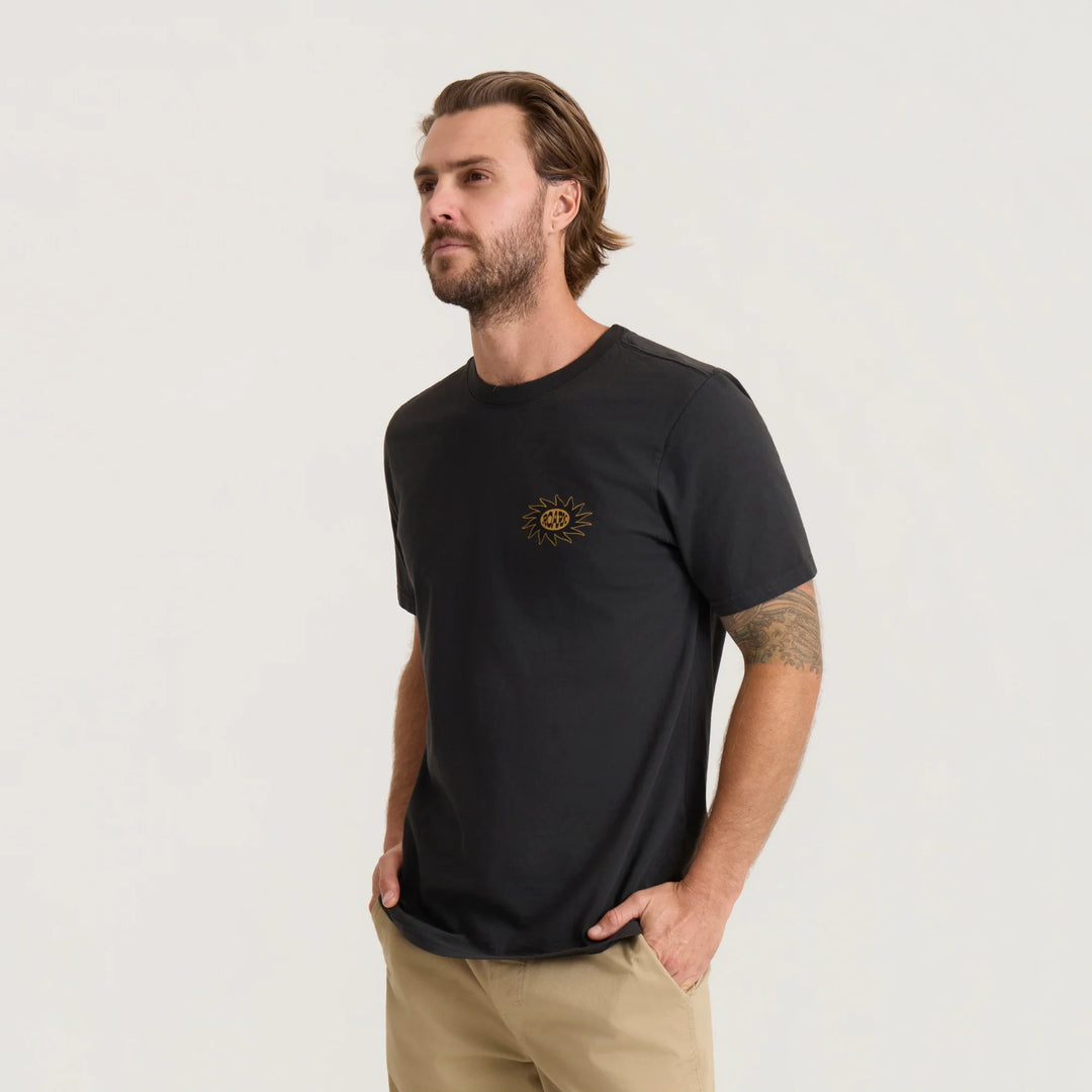 Roark Men's Sunbeam Premium Tee - Onyx - Sun Diego Boardshop