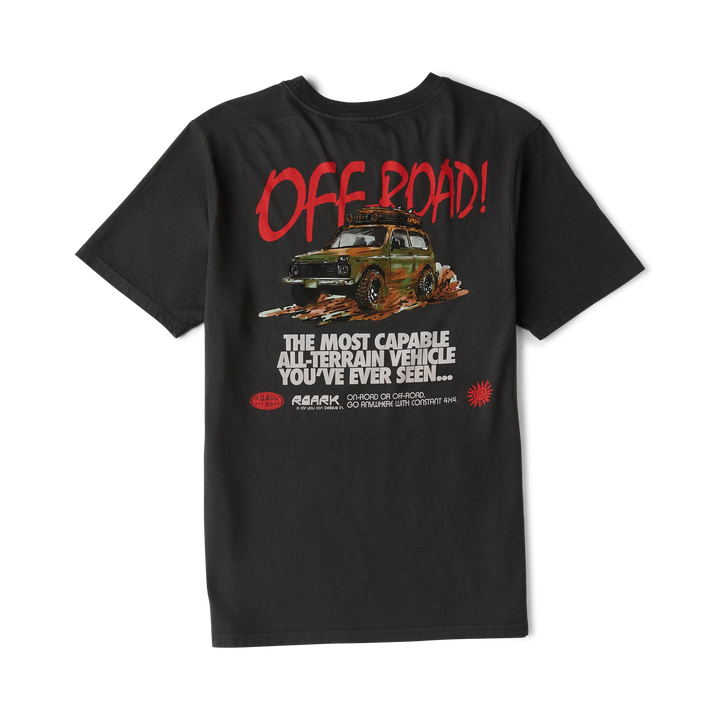 Roark Men's Off Road Premium Tee - Onyx - Sun Diego Boardshop