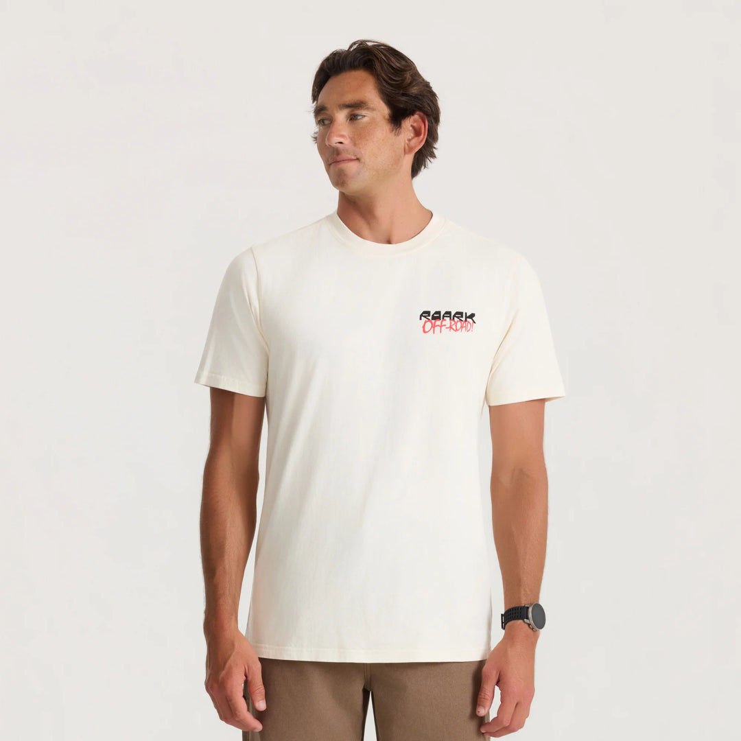 Roark Men's Off Road Premium Tee - Unbleached - Sun Diego Boardshop