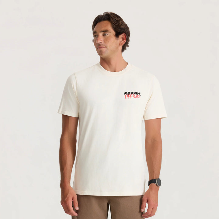 Roark Men's Off Road Premium Tee - Unbleached - Sun Diego Boardshop