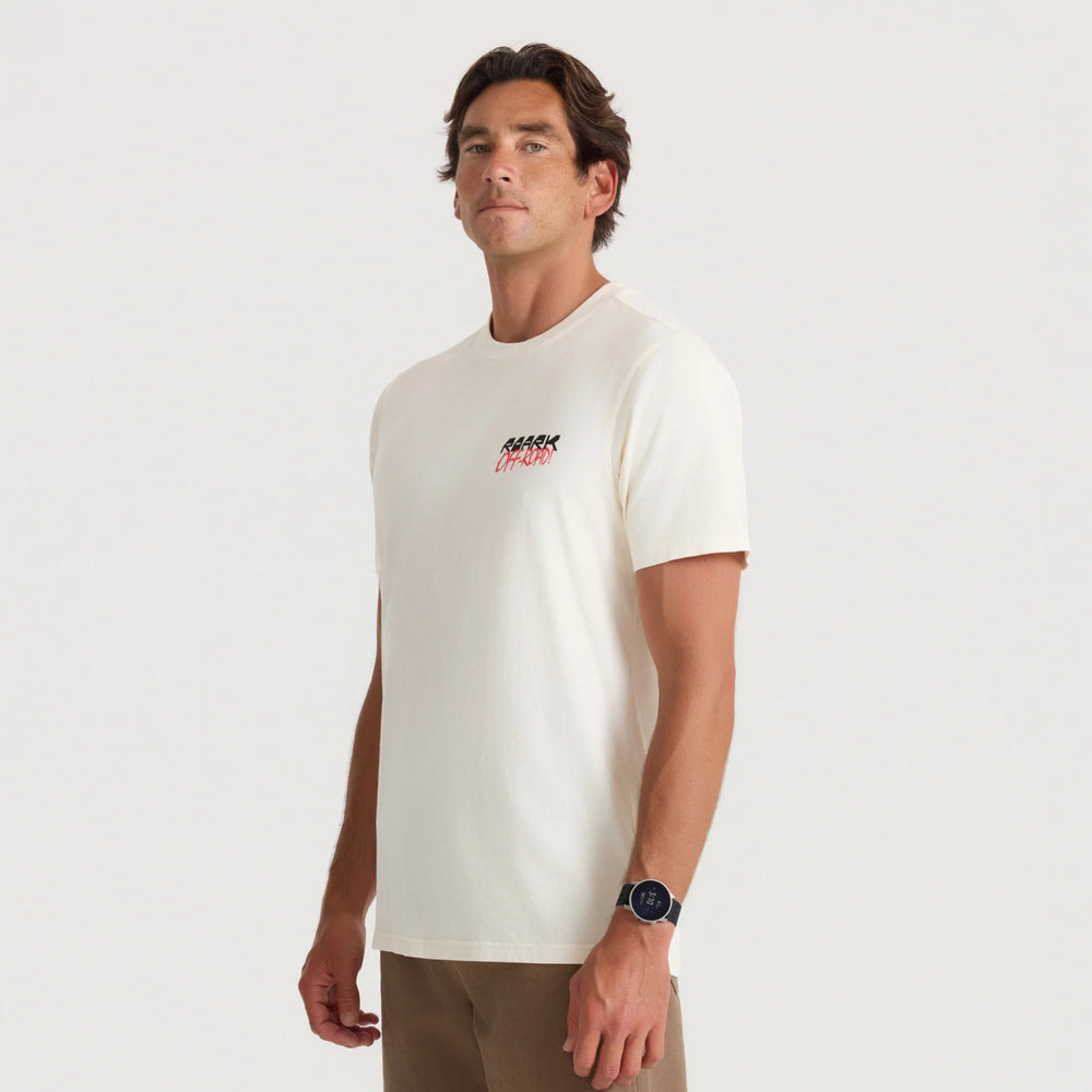 Roark Men's Off Road Premium Tee - Unbleached - Sun Diego Boardshop