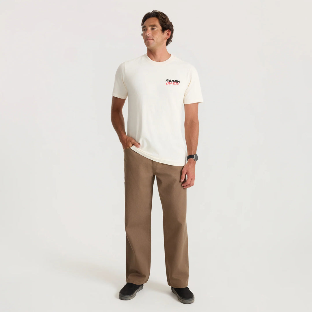 Roark Men's Off Road Premium Tee - Unbleached - Sun Diego Boardshop