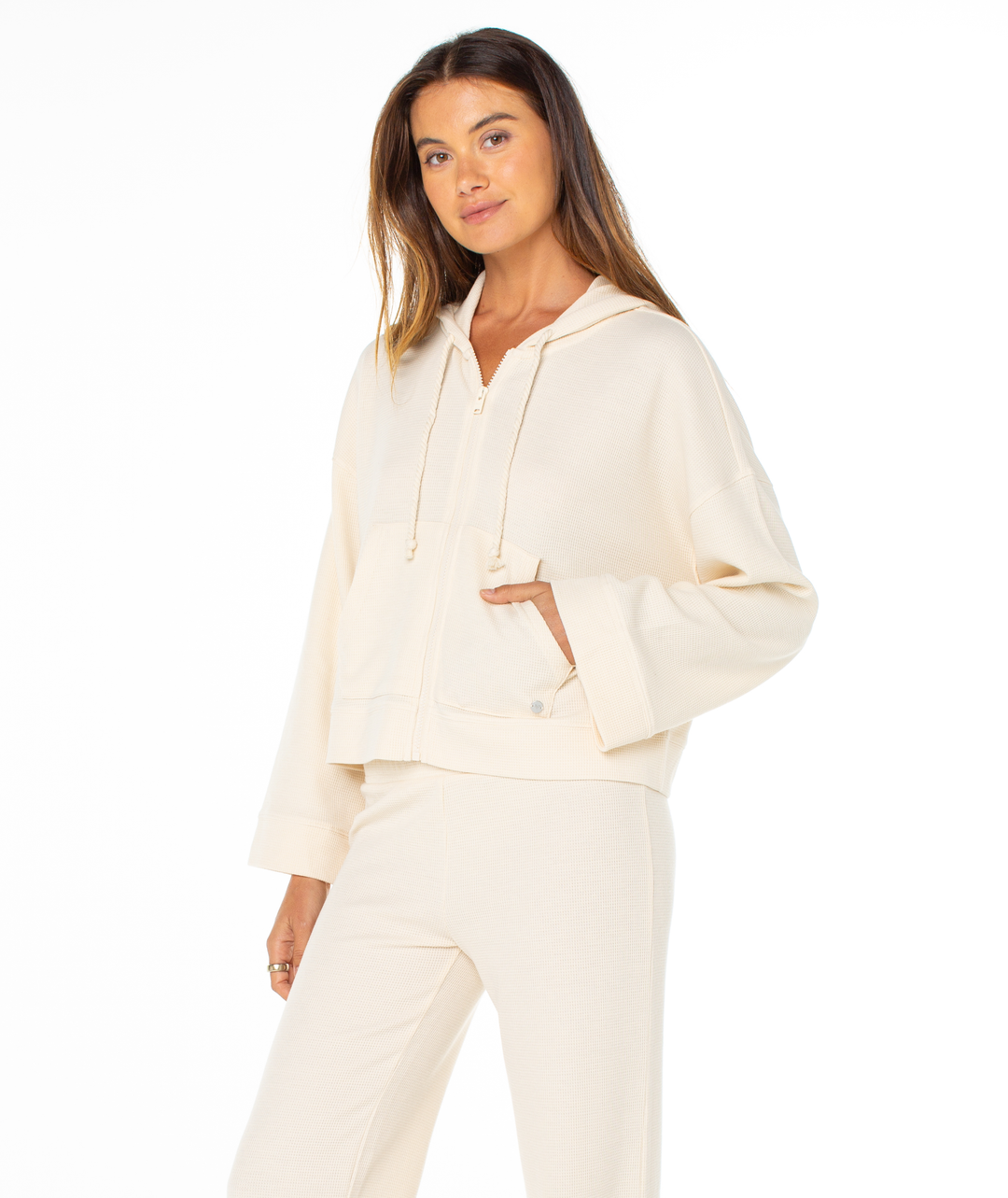 Roxy Salty Daydreams Sweater - Parchment Solid