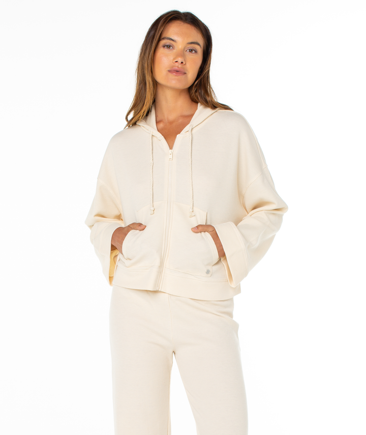 Roxy Salty Daydreams Sweater - Parchment Solid