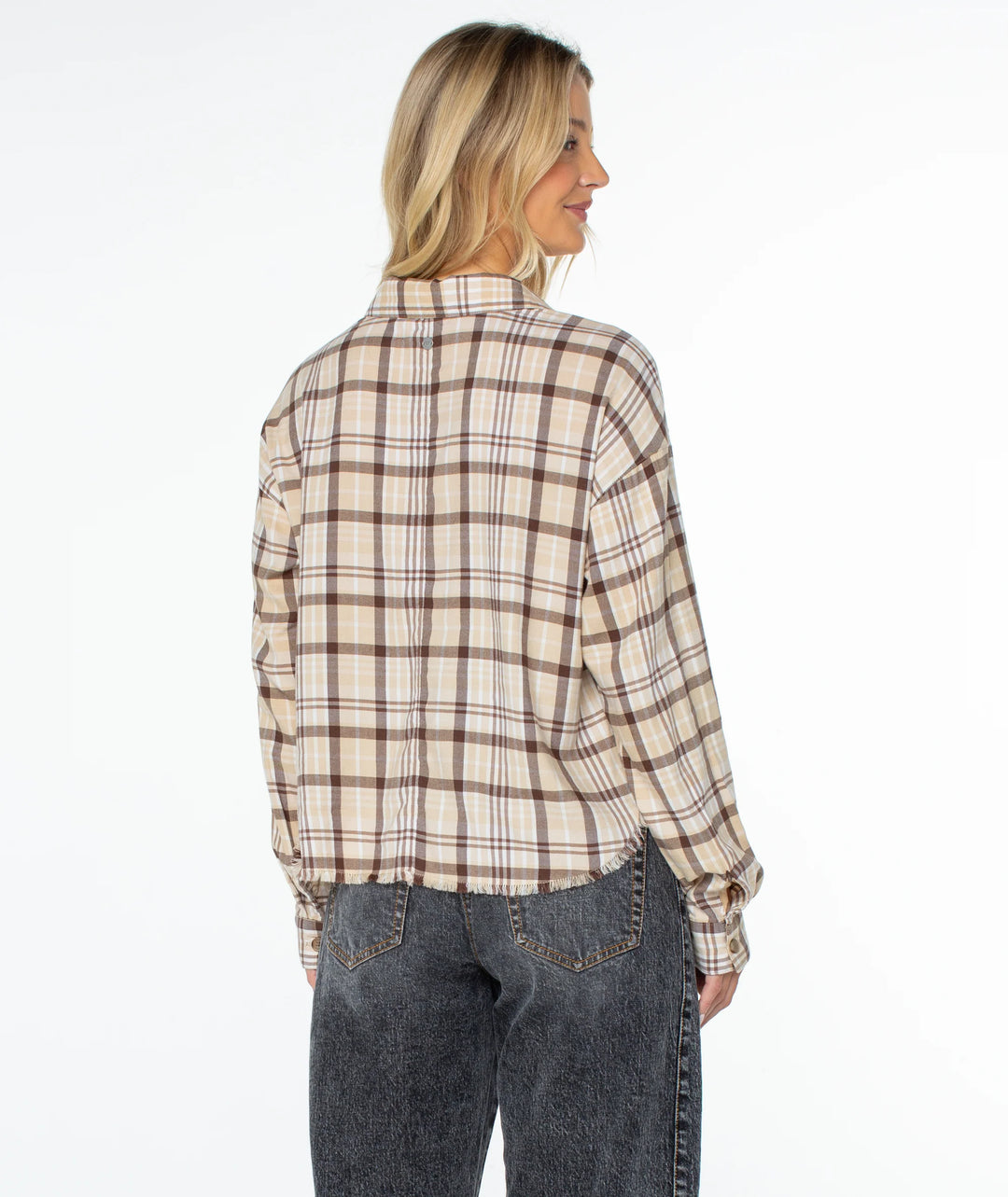 Roxy Women's Rockford Top - Pebble Tartan Plaid - Sun Diego Boardshop