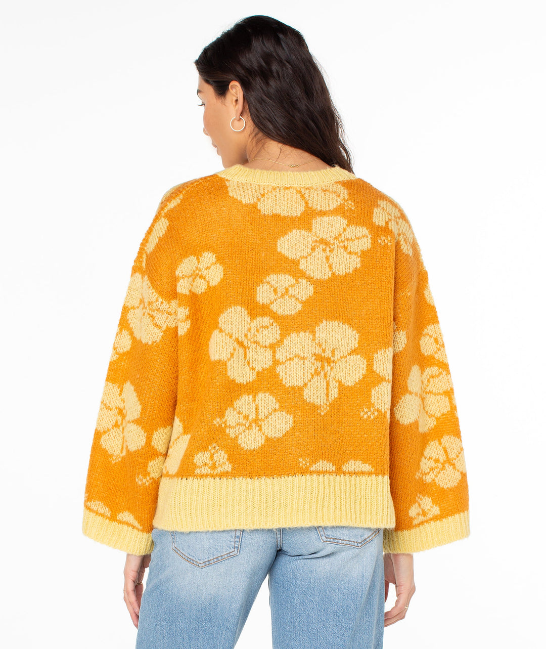 Roxy Flora Sweater - Golden Ochre Ngo