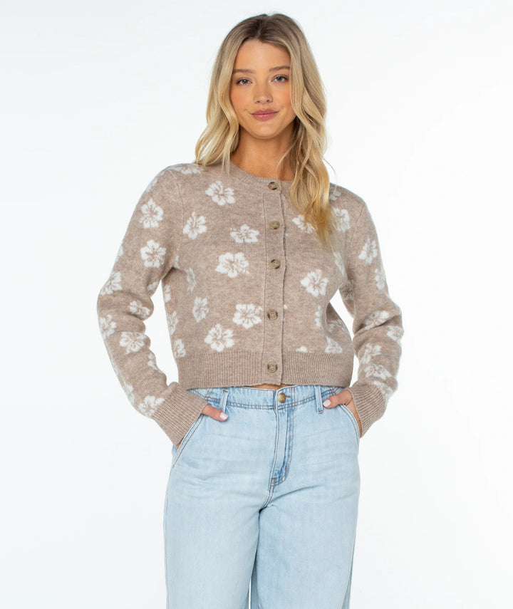 Roxy Women's Meadow Sweater - Doeskin Sweet Hibiscus - Sun Diego Boardshop